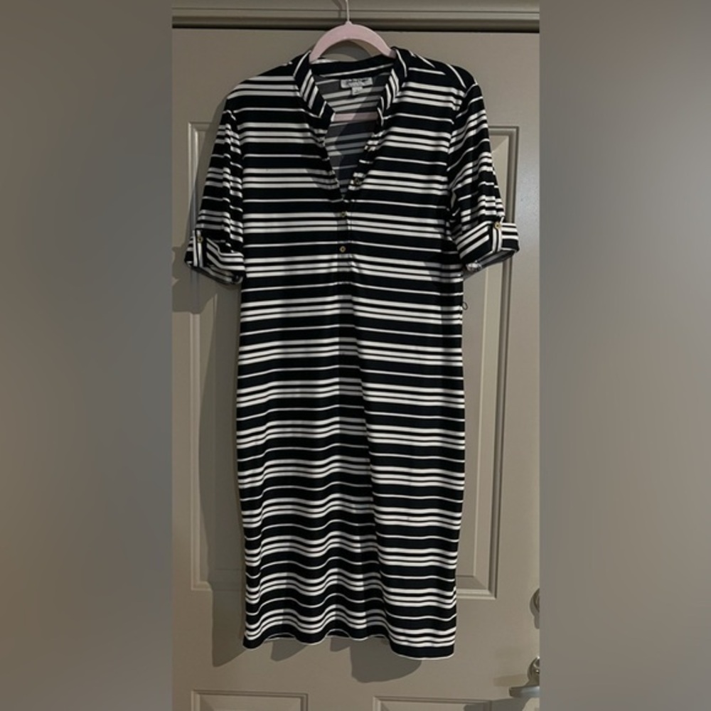 Shelby and Palmer striped dress size large